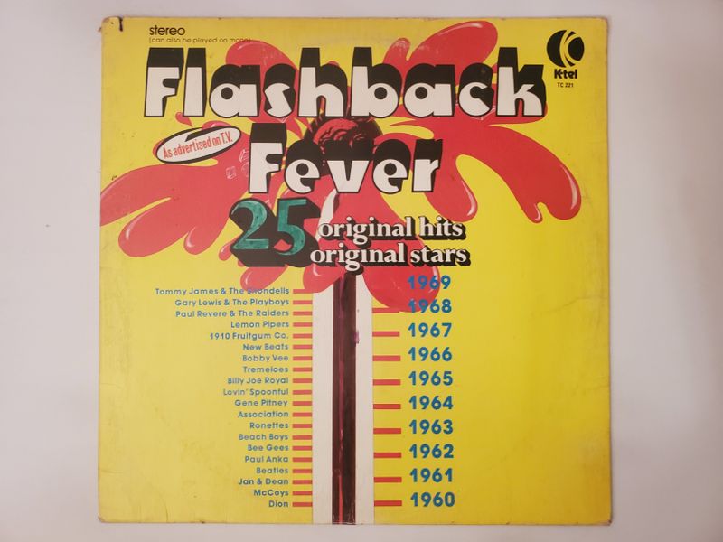 Various Artists Flashback Fever: 25 Original Hits Original Stars vinyl record